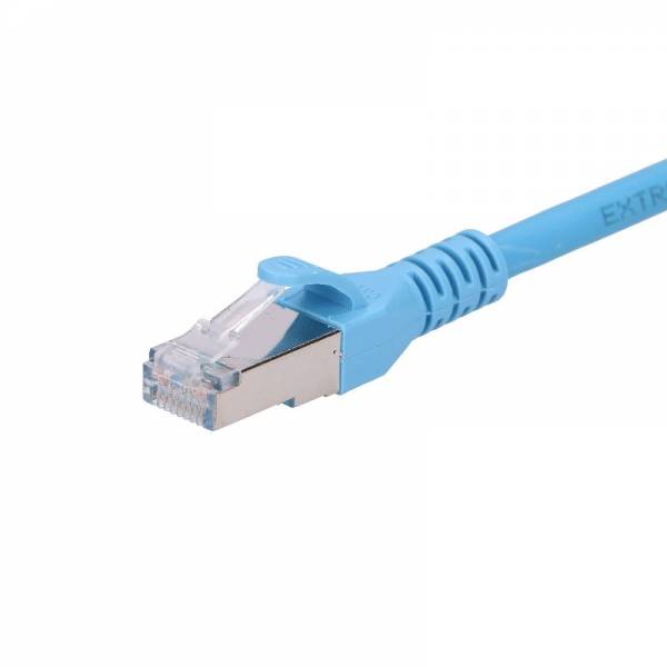 Netzwerkkabel Cat6A 10m blau
