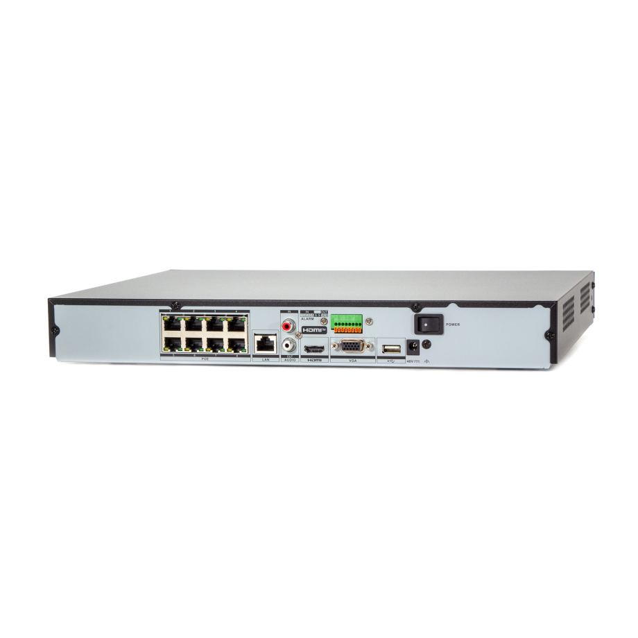 8-Kanal PoE Netzwerkvideorekorder DS-7608NXI-K2/8P